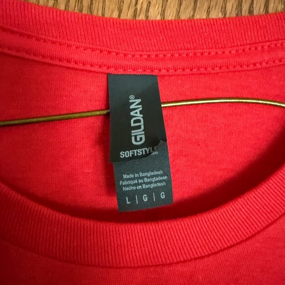 Gildan Kansas City Chiefs Red Graphic T-Shirt - Picture 2 of 3